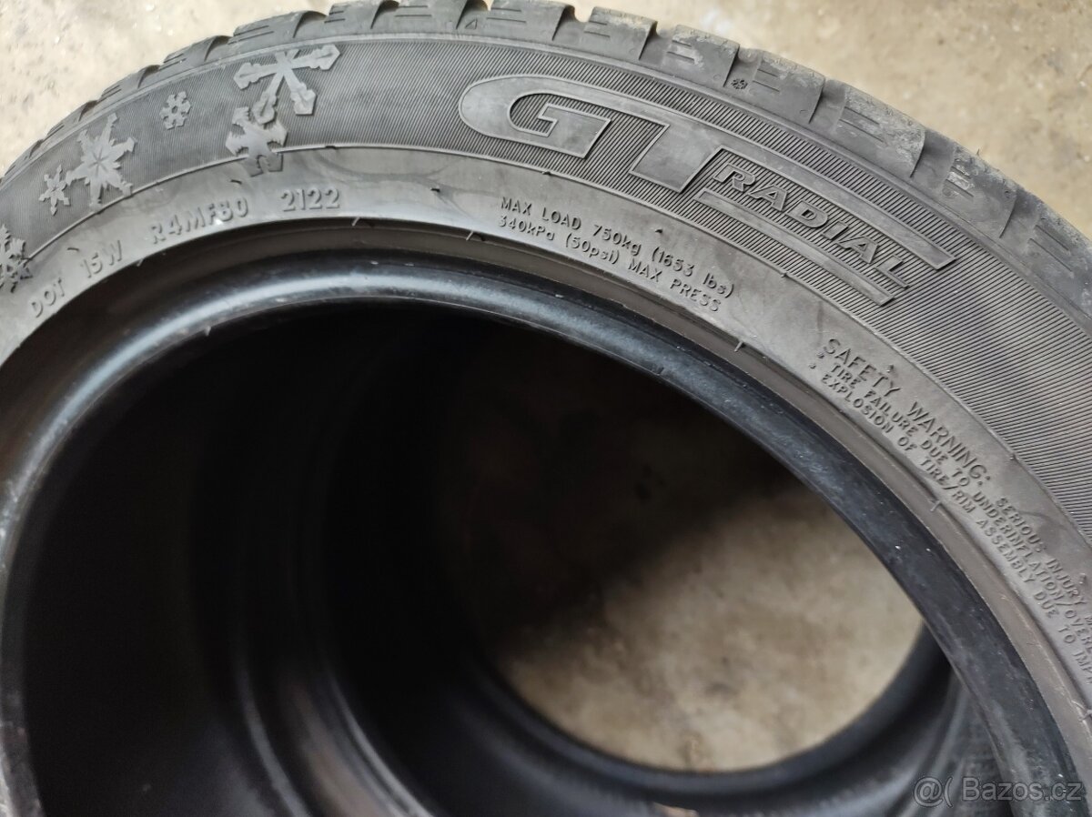 225/50 R17 M+S ZIMNÍ PNEU - 2ks - 9