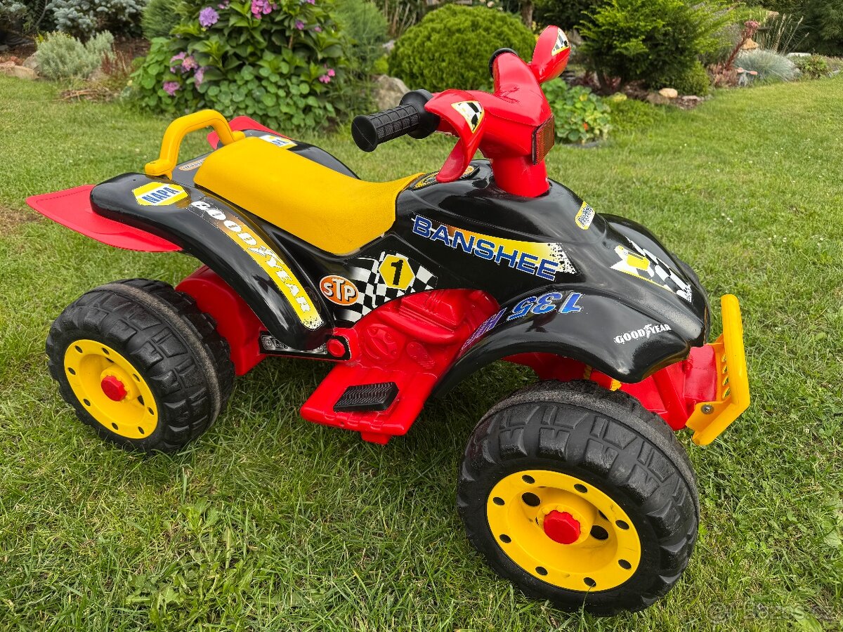 Peg Pérego dětská čtyřkolka elektrická - 9