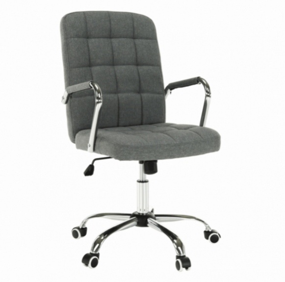 Kancelářské křeslo, kancelářská židle, šedá, MORGEN - 9