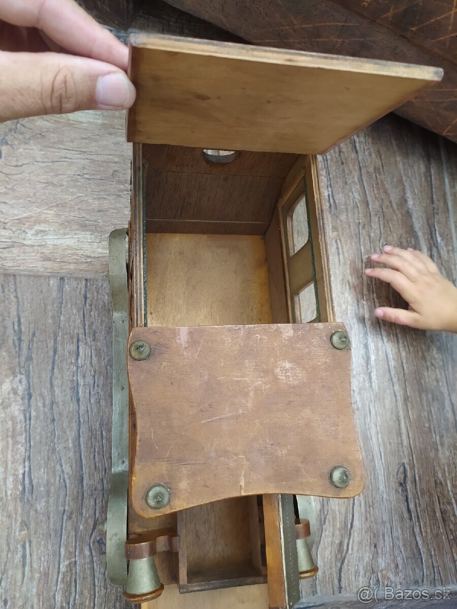 Drevené auto kazeta na cigary - 9