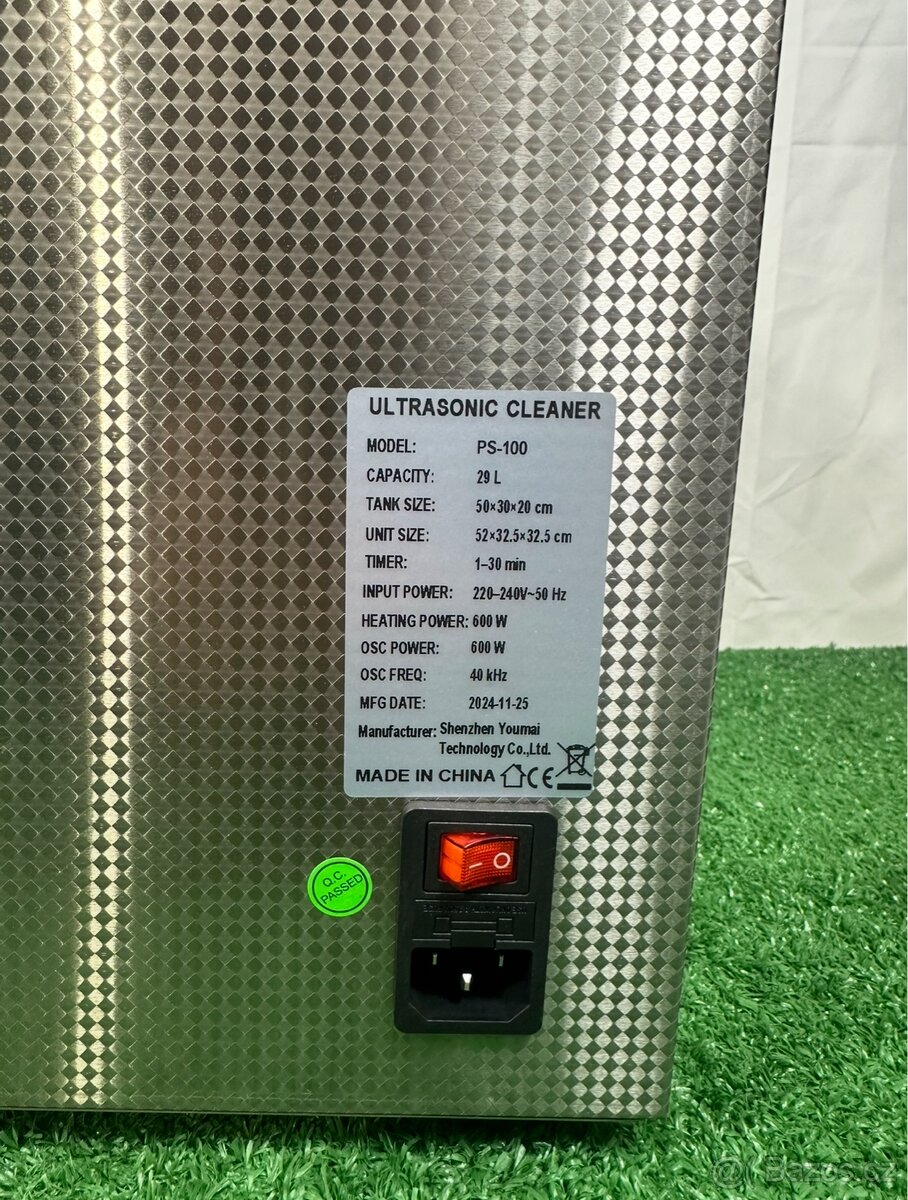 Nová ultrazvuková čistička Creworks s objemem 29 litrů - 9