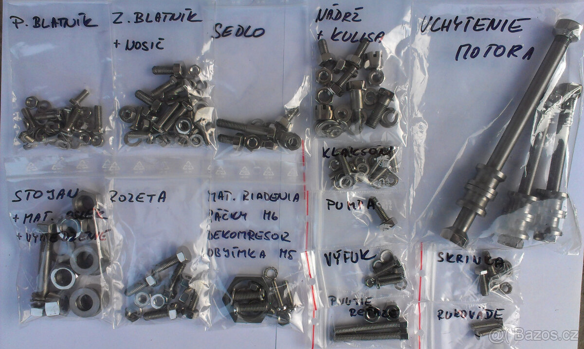 jawa robot - spojovací materiál - 9