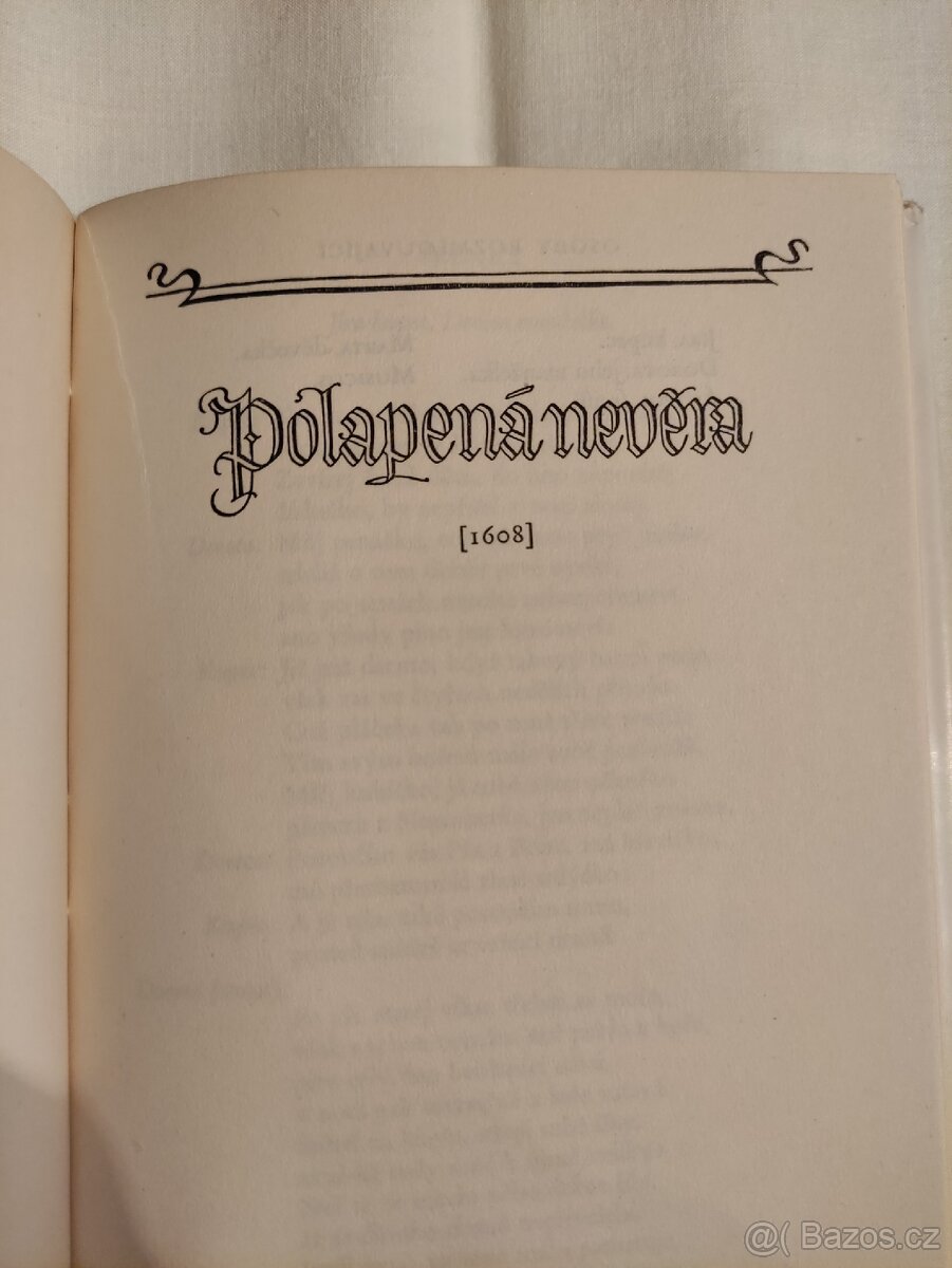 STAROČESKÉ DRAMA - Josef Hrabák - 9