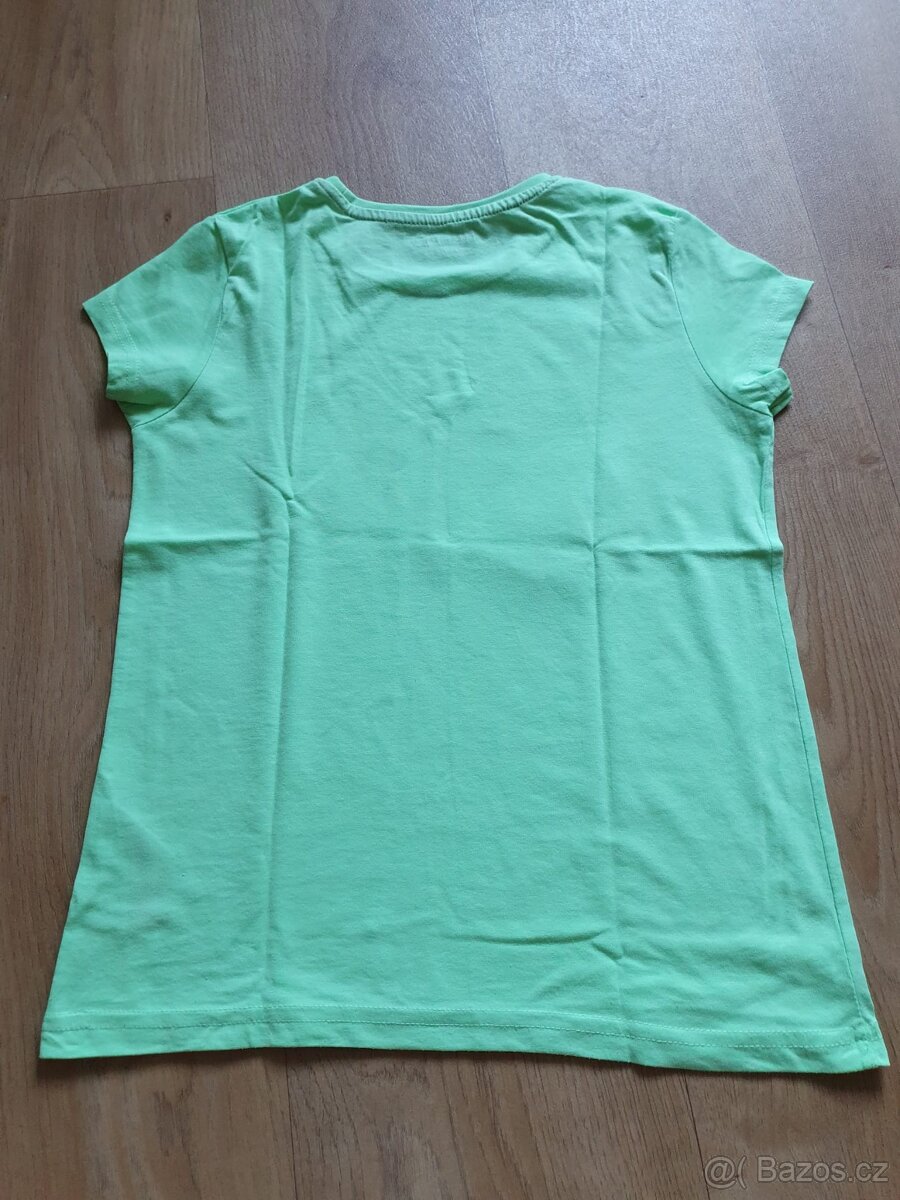 Set tří dívčích triček, krátký rukáv vel.146/152 - 9
