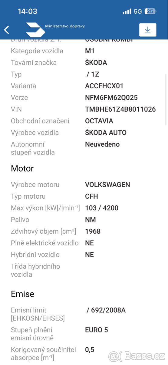 Díly Octavia 2 facelift - 9