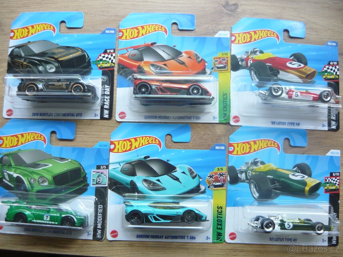 AUTÍČKA HOT WHEELS - 9