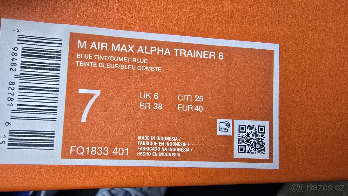 Nike Air Max alpha trainer 6 40eu - 9