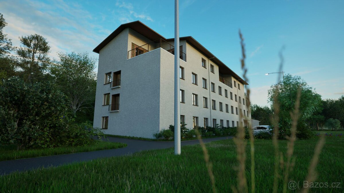 Nový střešní byt 3+kk s velkou terasou - Horská, Litvínov - 9