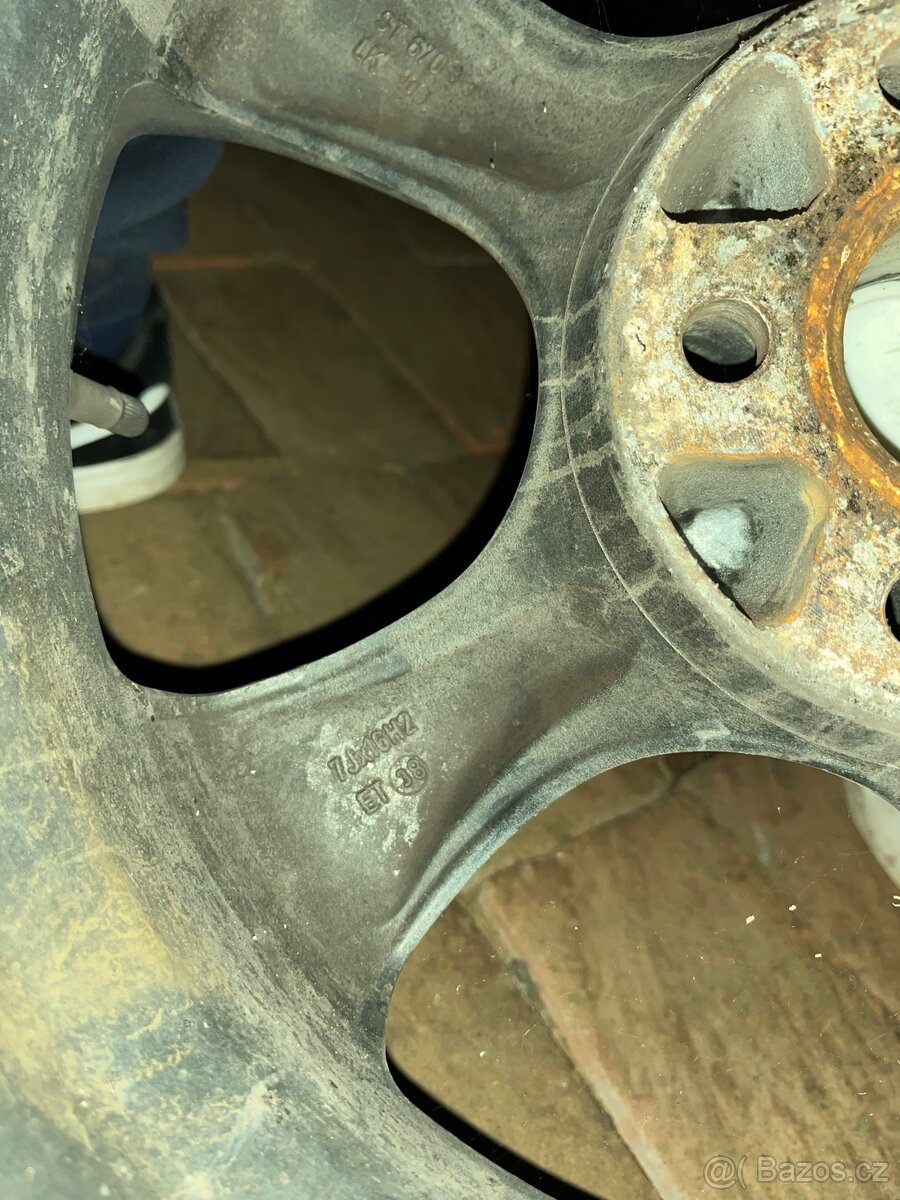 Alu kola DEZENT s prémiovými zimními pneu - 9