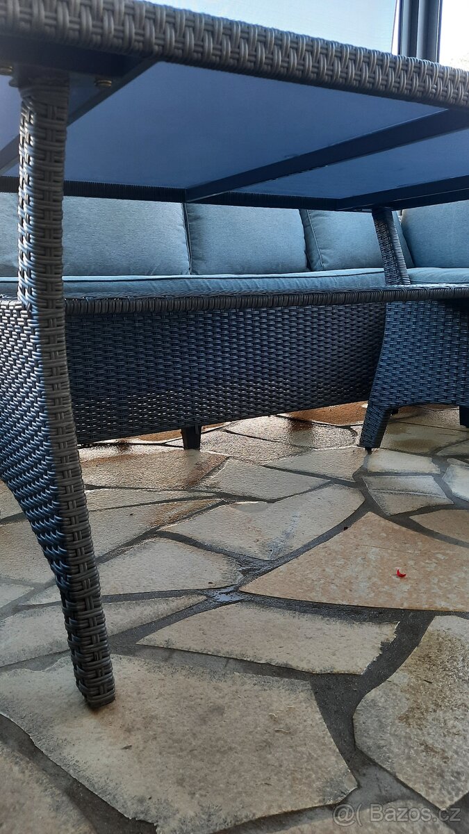 Relaxační Ratanová SESTAVA NA TERASU - 9
