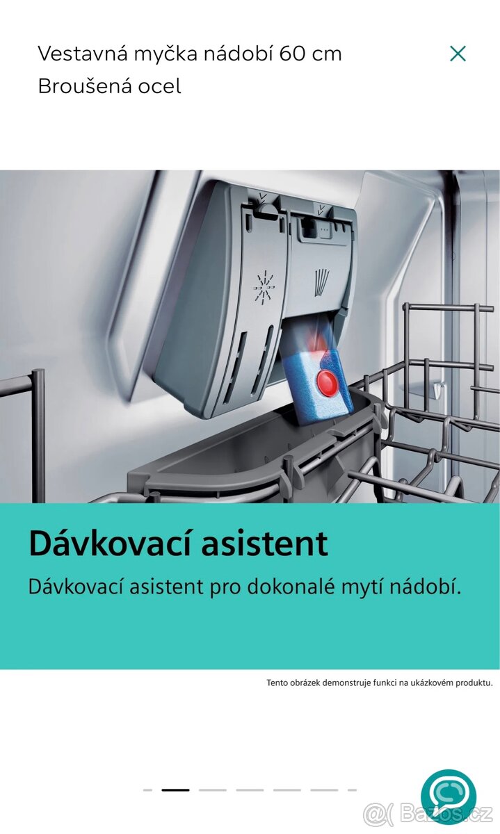 Nová vestavná myčka SIEMENS SN53ES27VE s ovl panelem - 9
