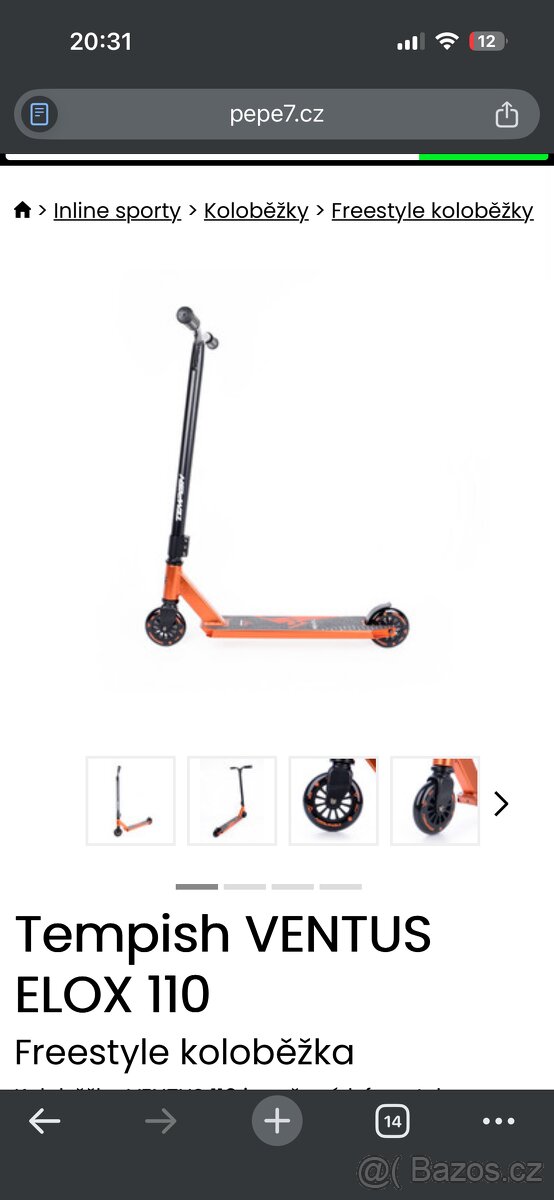 Koloběžka Tempish Ventus - 9