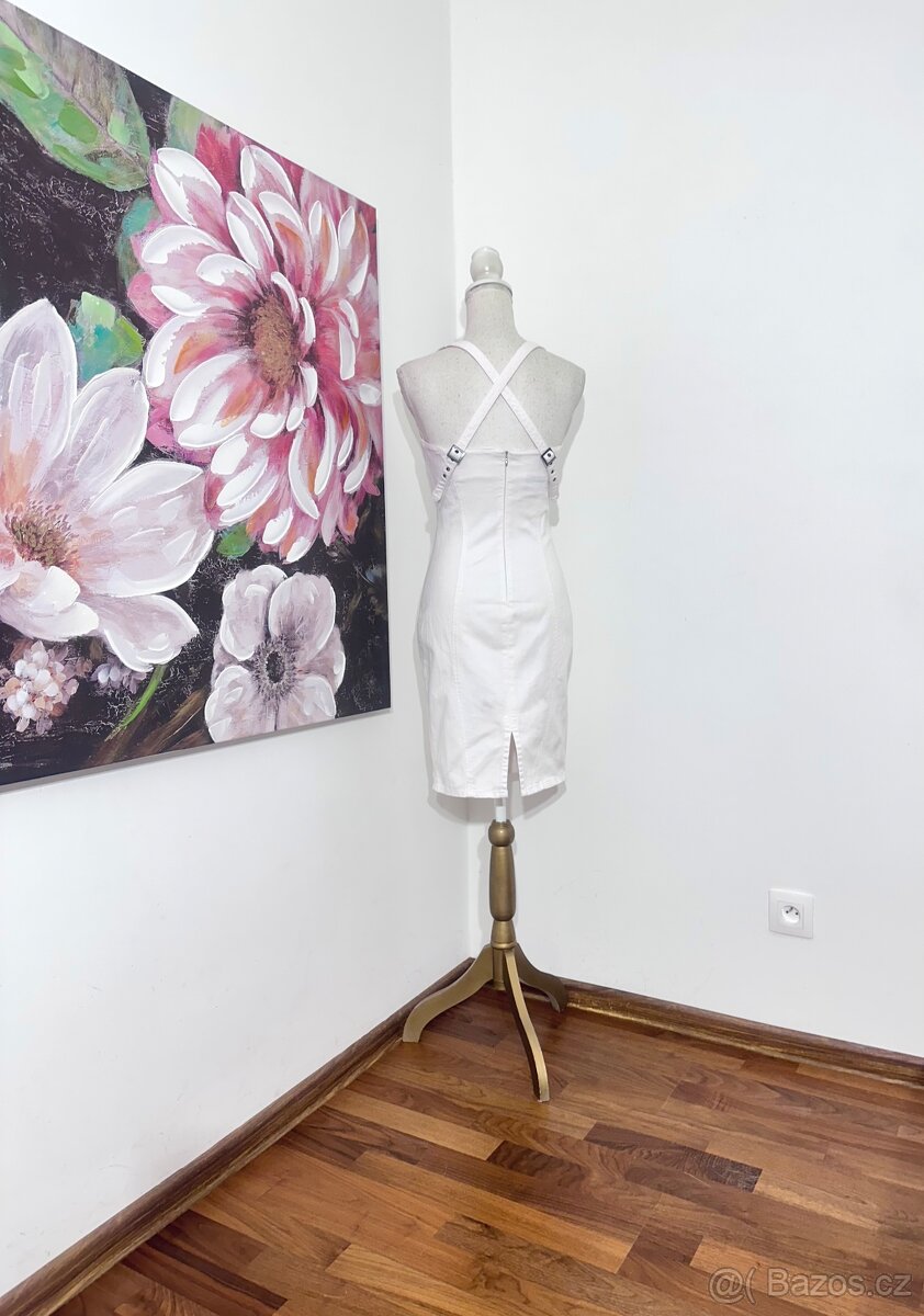 Džínové letní šaty Versace - 9