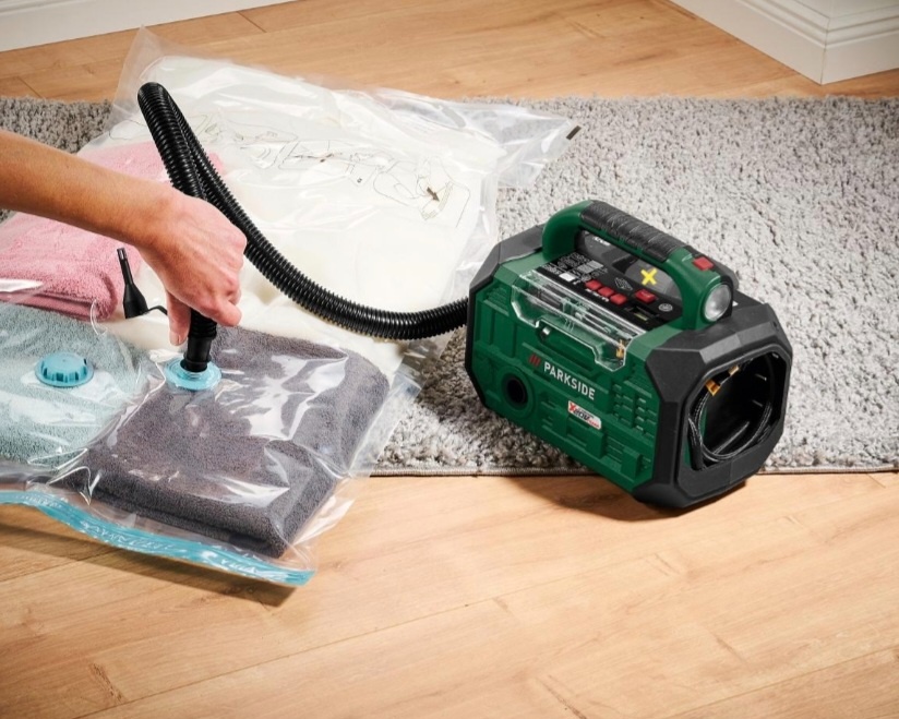 Aku kompresor parkside - 9