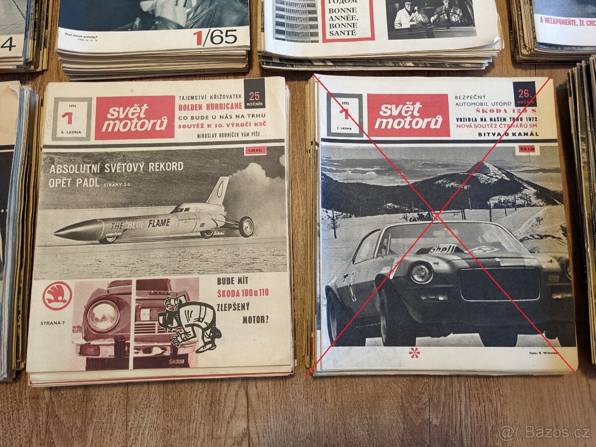 Kompletní ročníky Světy motorů 1956-1971 - 9