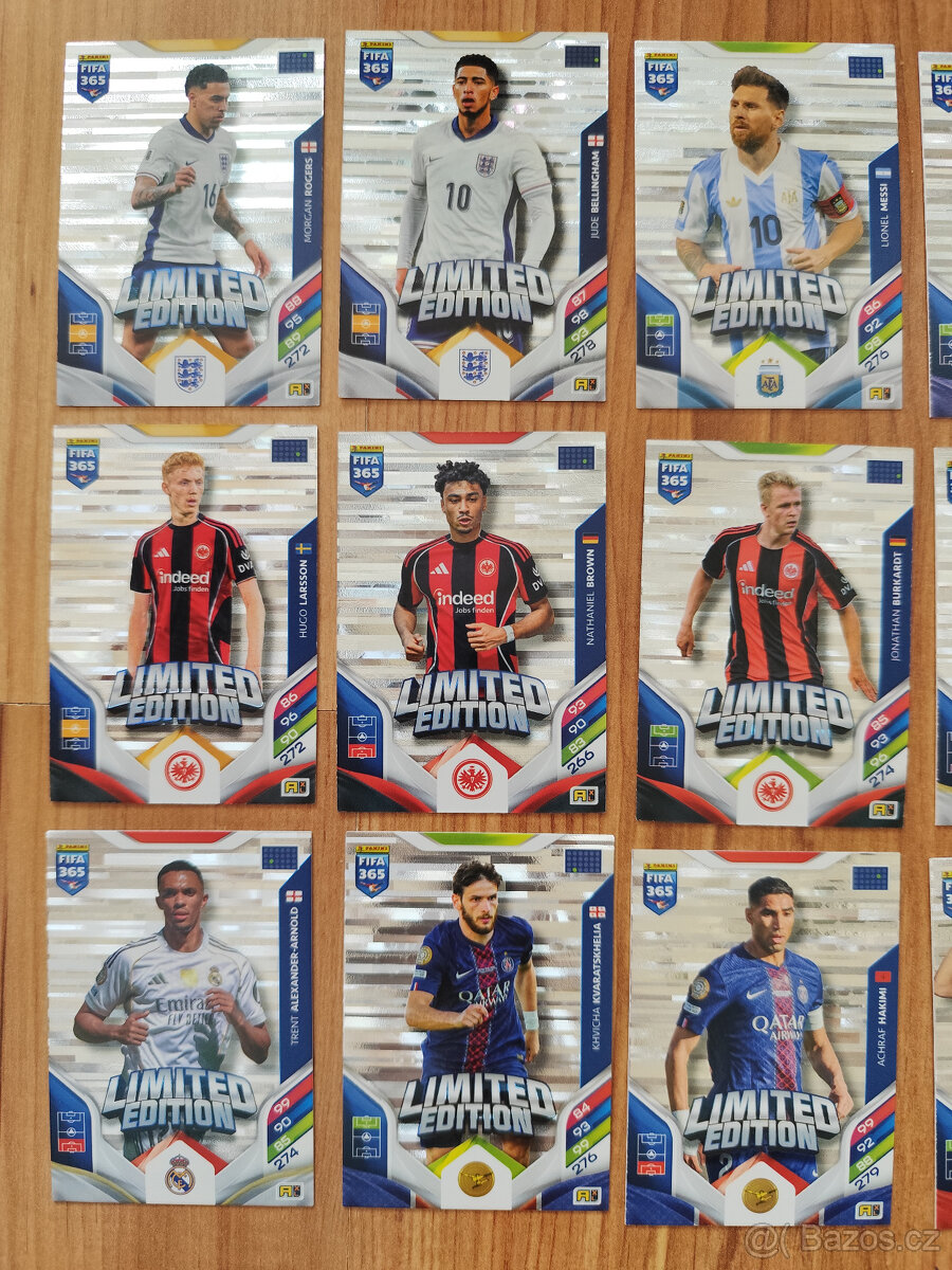 Fotbalové kartičky Adrenalyn - Fifa 365 2026 - limit edition - 9