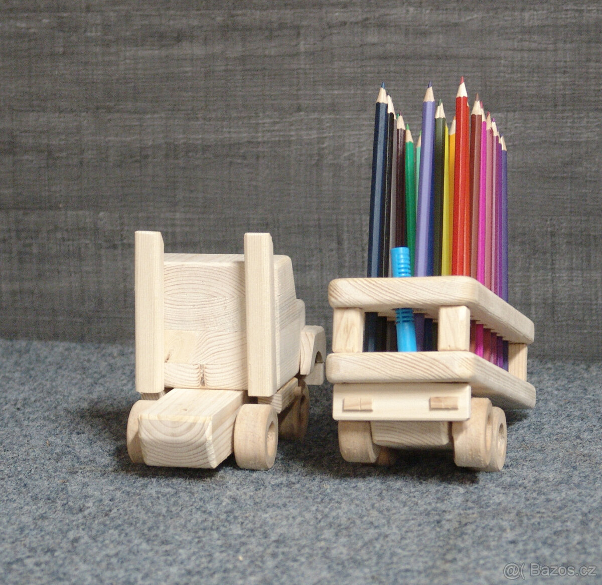 Nákladní auto - držák pastelek - 9
