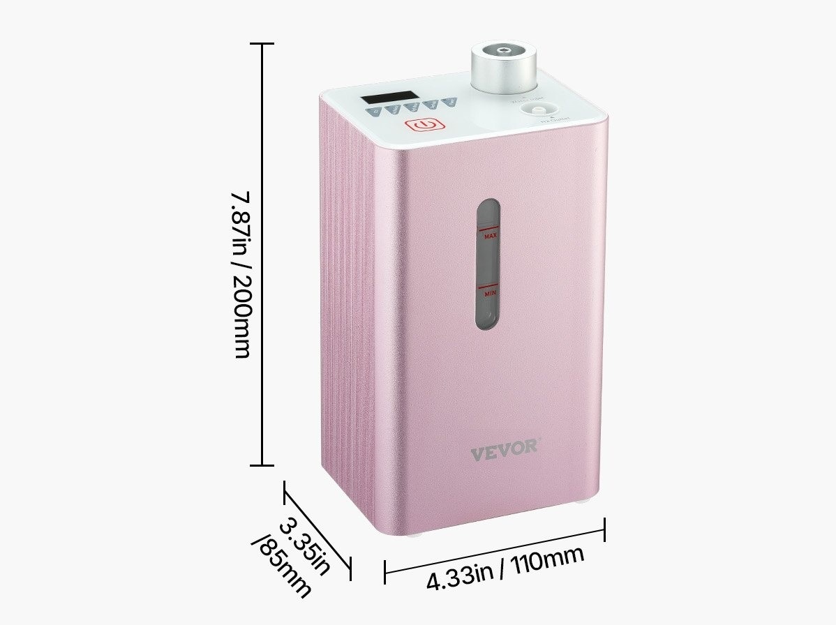 Generátor molekulárního vodíku/vodíkový inhalátor 99,99 % H² - 9