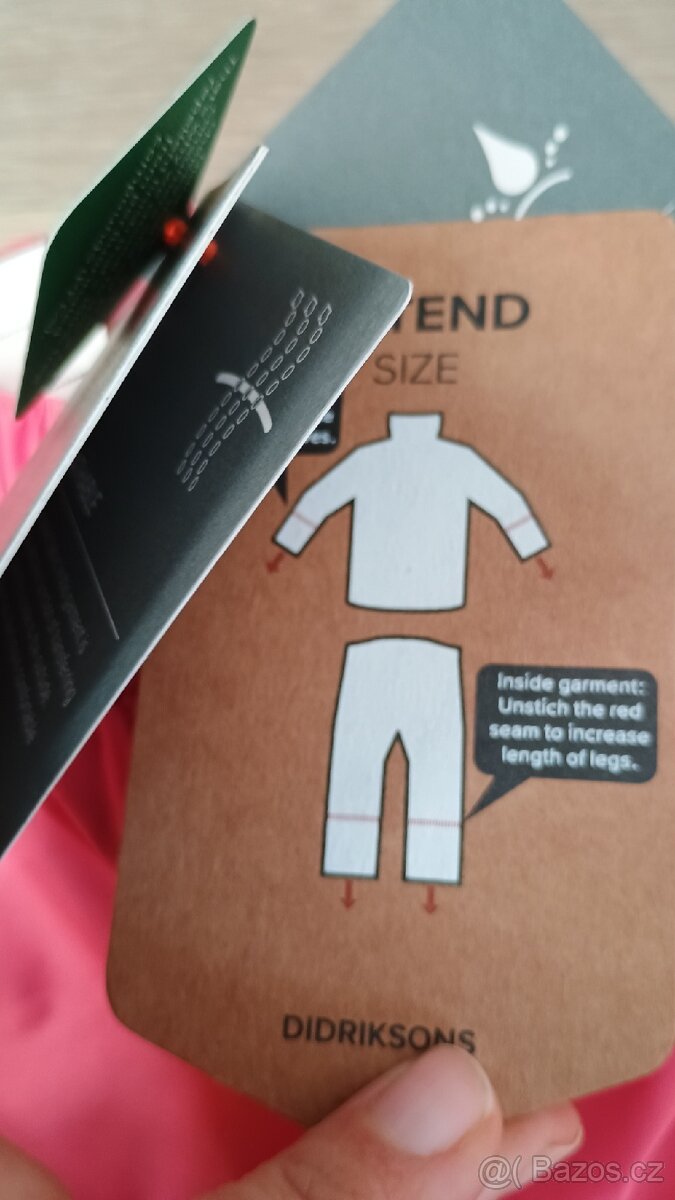 Outdoorové kalhoty didriksons nobi vel.90 - 9
