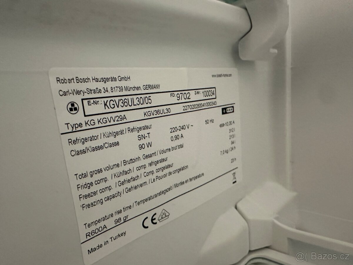 Lednice s mrazákem Bosch (111) - 9