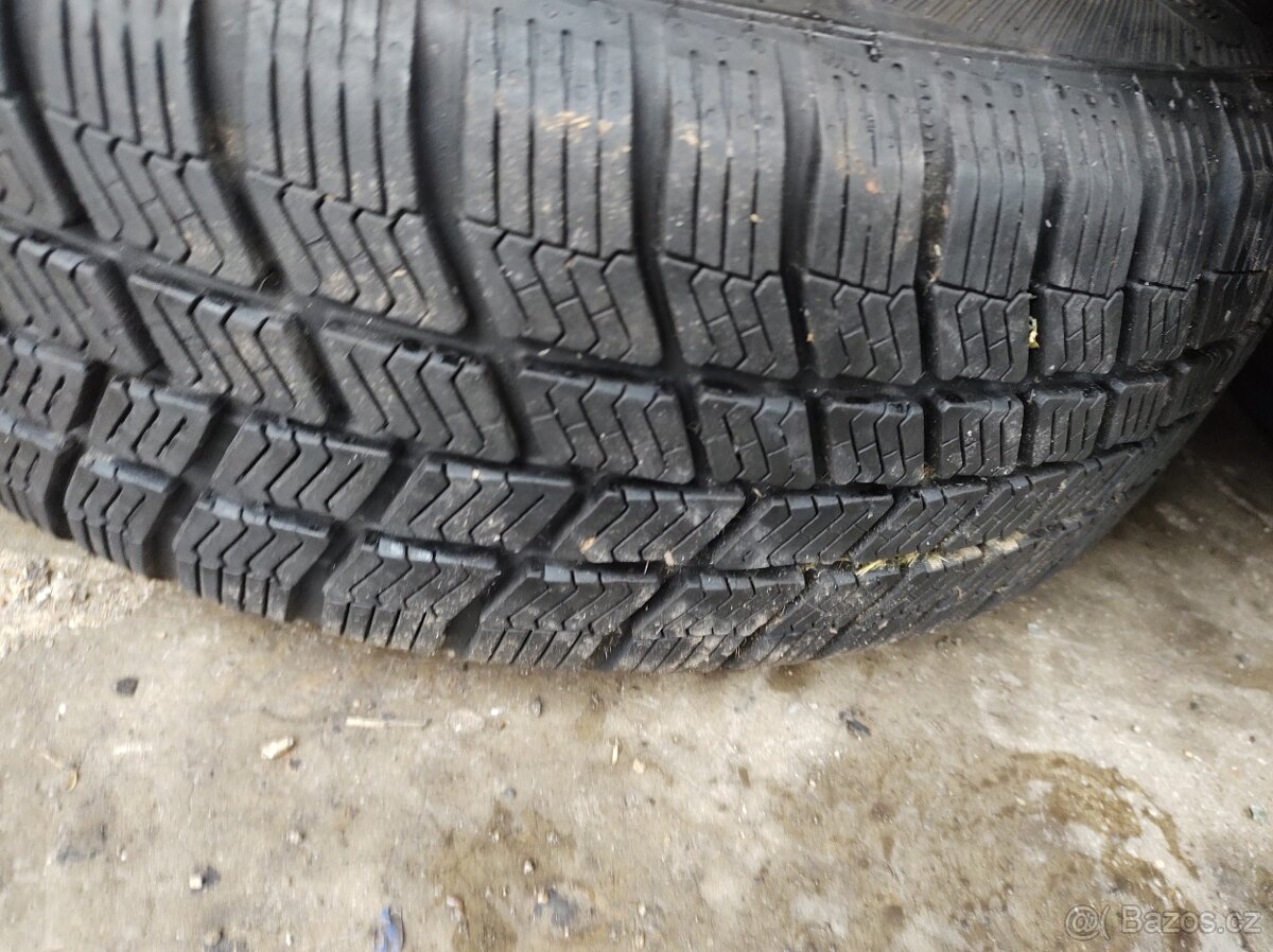 185/60 R14 M+S ZIMNÍ BARUM POLARIS 7mm + DISKY 5X100 FABIA - 9