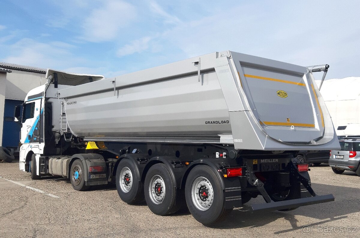 MEILLER 26 m3 / 2 ZVEDAČKY / BRZDA FINIŠERU / 6.440 kg - 9