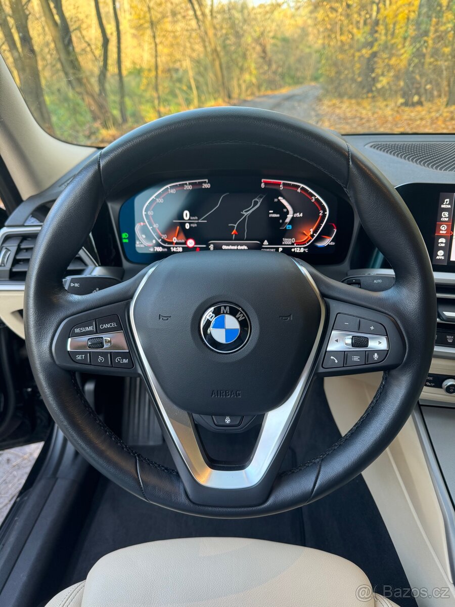 BMW 320d xDrive ČR/světlý interiér/po servisu - 9