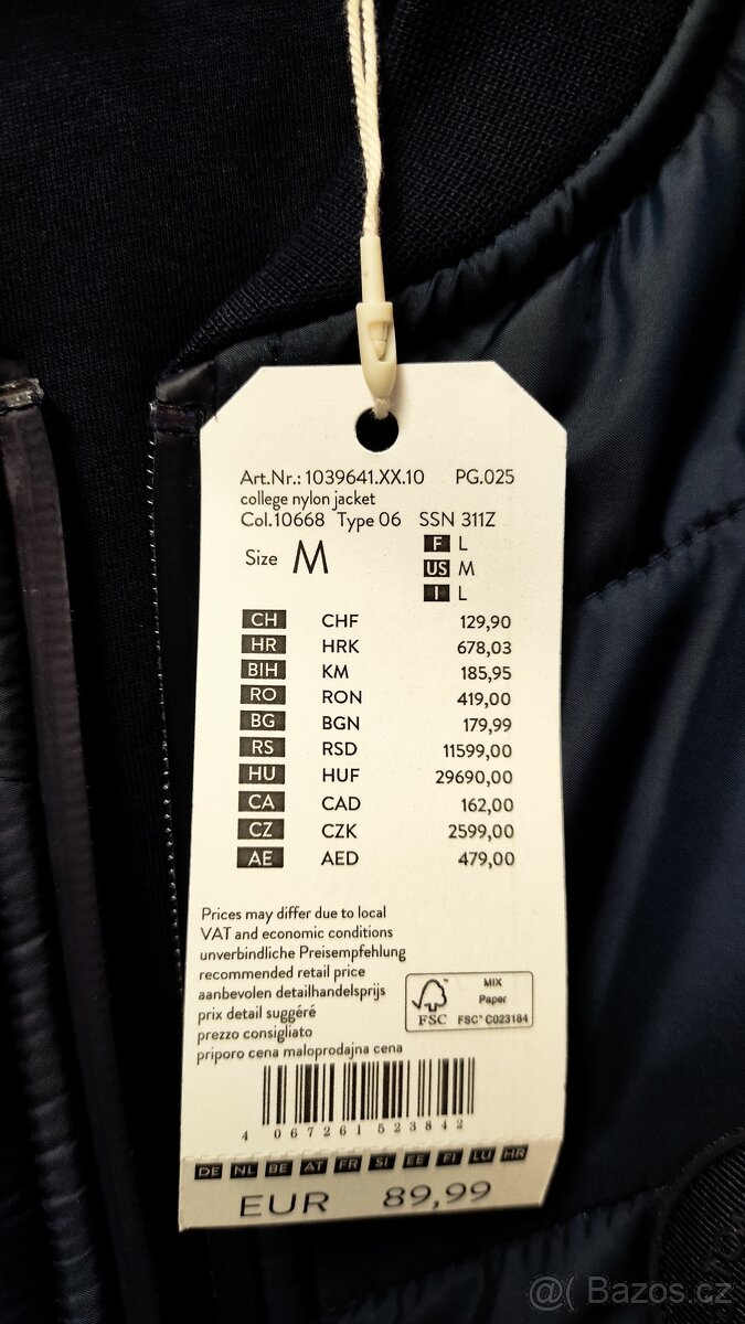 Pánská bunda Tom tailor,vel.M - 9