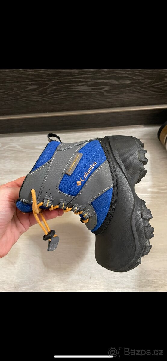 Dětské zimní voděodolné boty / sněhuly Columbia - 9