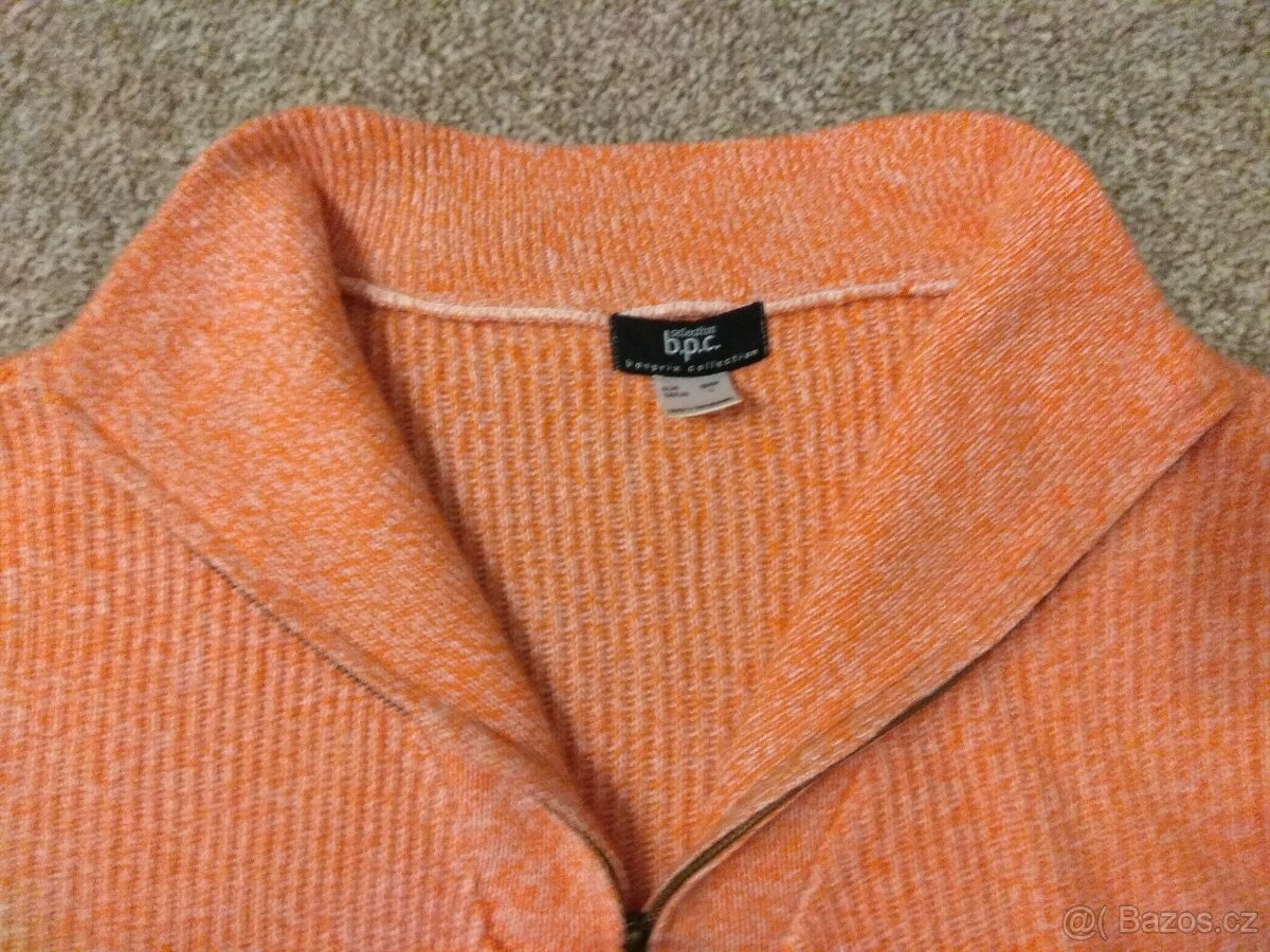 Nový unisex rolák Bonprix - L, lososová barva - 9