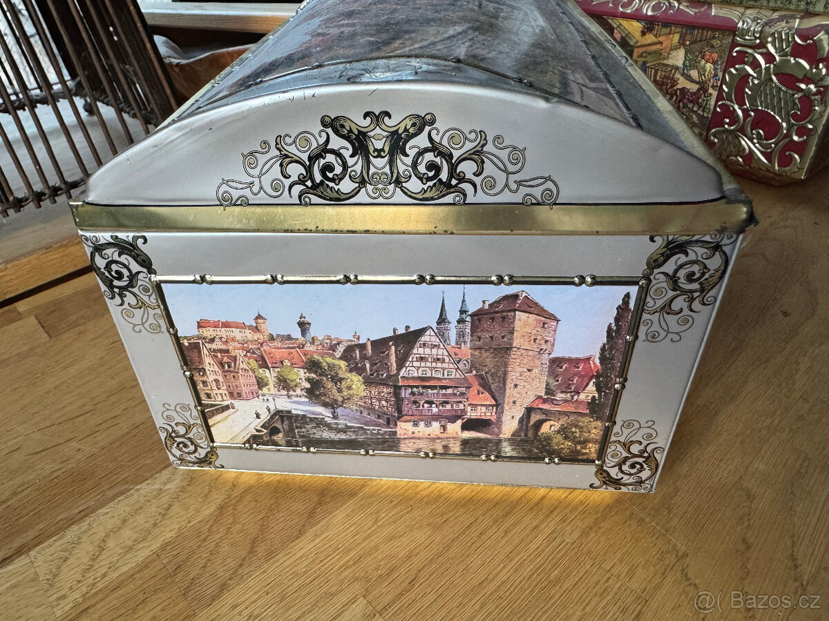 3 plechové krabice E. Otto Schmidt - 9