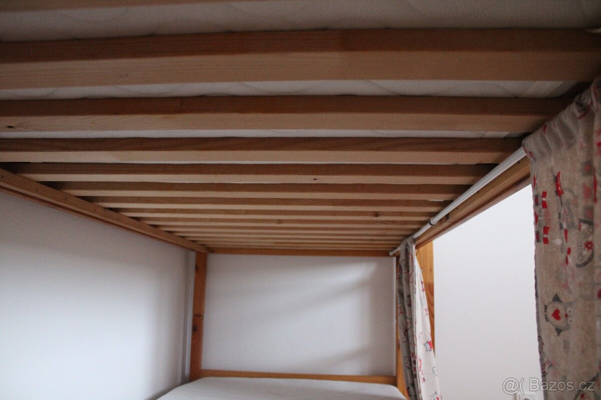 Palanda, patrová postel z masivu - 9