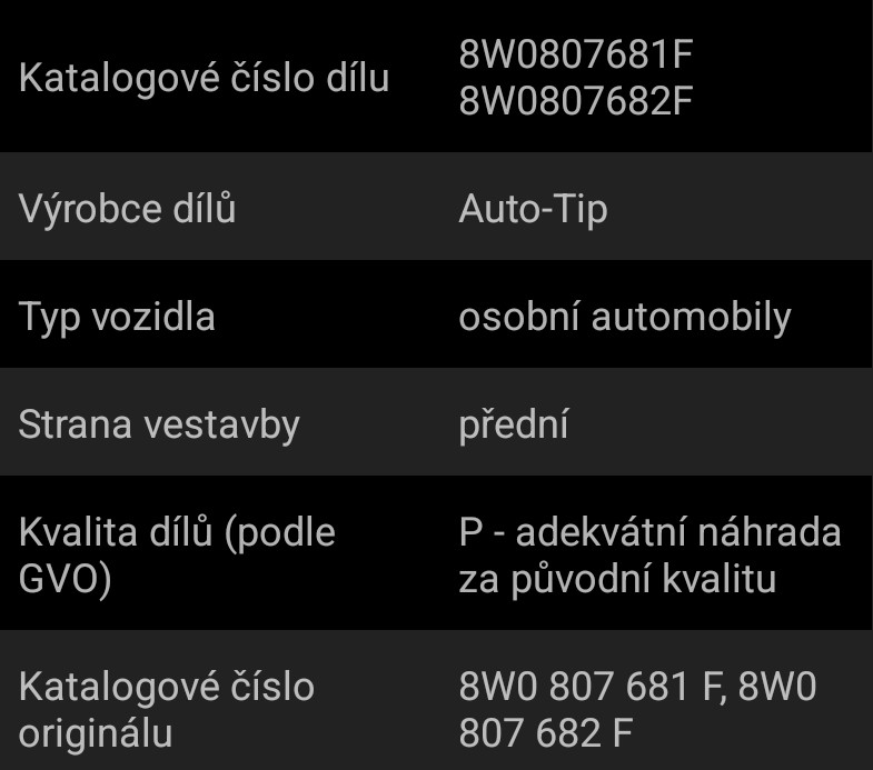 MŘÍŽKA NÁRAZNÍKU AUDI A4 B9 S-LINE - 9