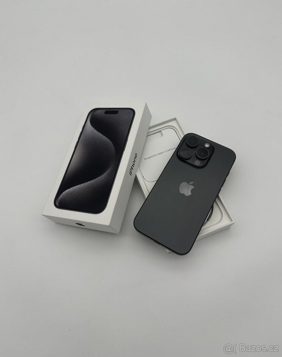 iPhone 15 Pro 512GB Black Titanium + ZÁRUKA - 9