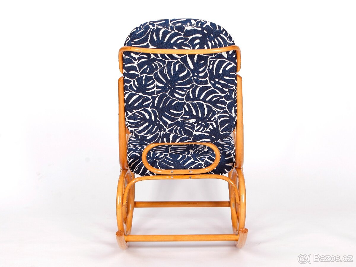 Luxusní houpací křeslo TON Dondolo, 100% stav. - 9