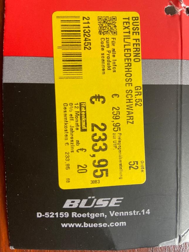 Kalhoty Büse Ferno - 9