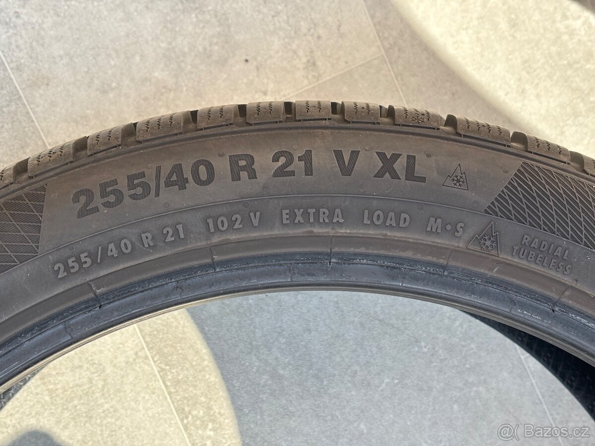 255/40 R21 102V XL Continental WinterContact Ts850 - 9