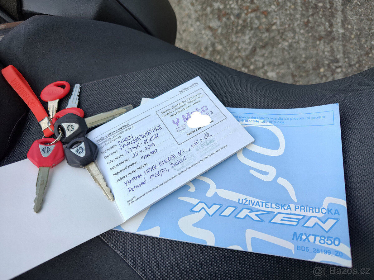 Yamaha Niken 850 - původ ČR - 9