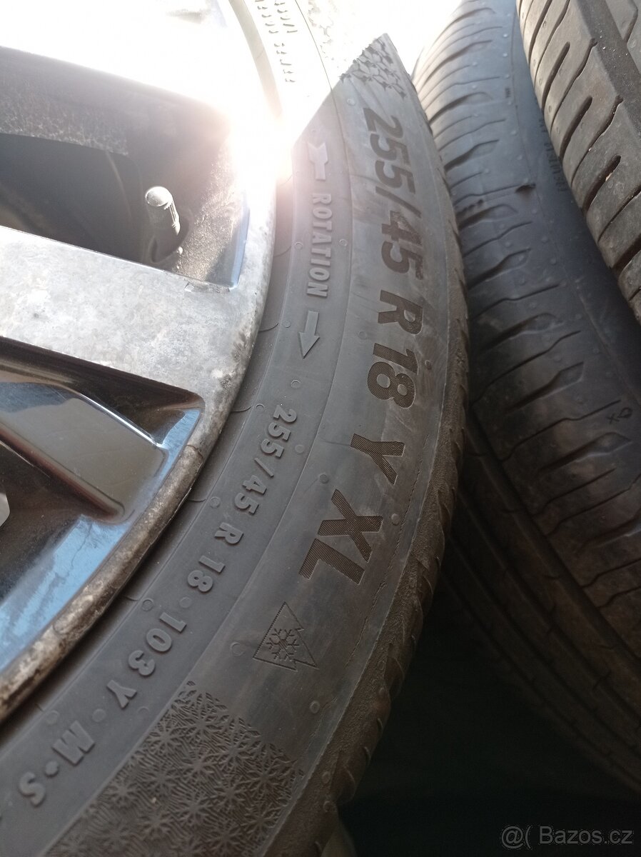 Zimní al kola 18" TOLUCA ORIGINAL VW T6, T6.1, T5 Multivan - 9