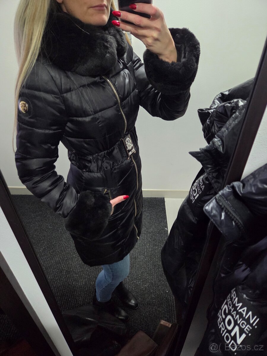 Cerny zimni kabat Mayo Chix - 9