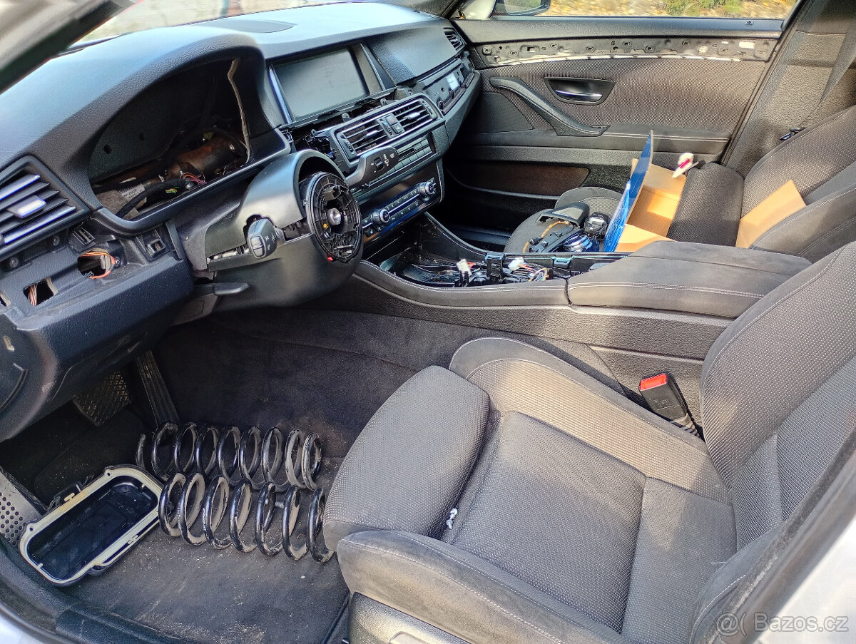 Náhradní díly z BMW F10 530xd facelift NBT, kamera,ACC - 9