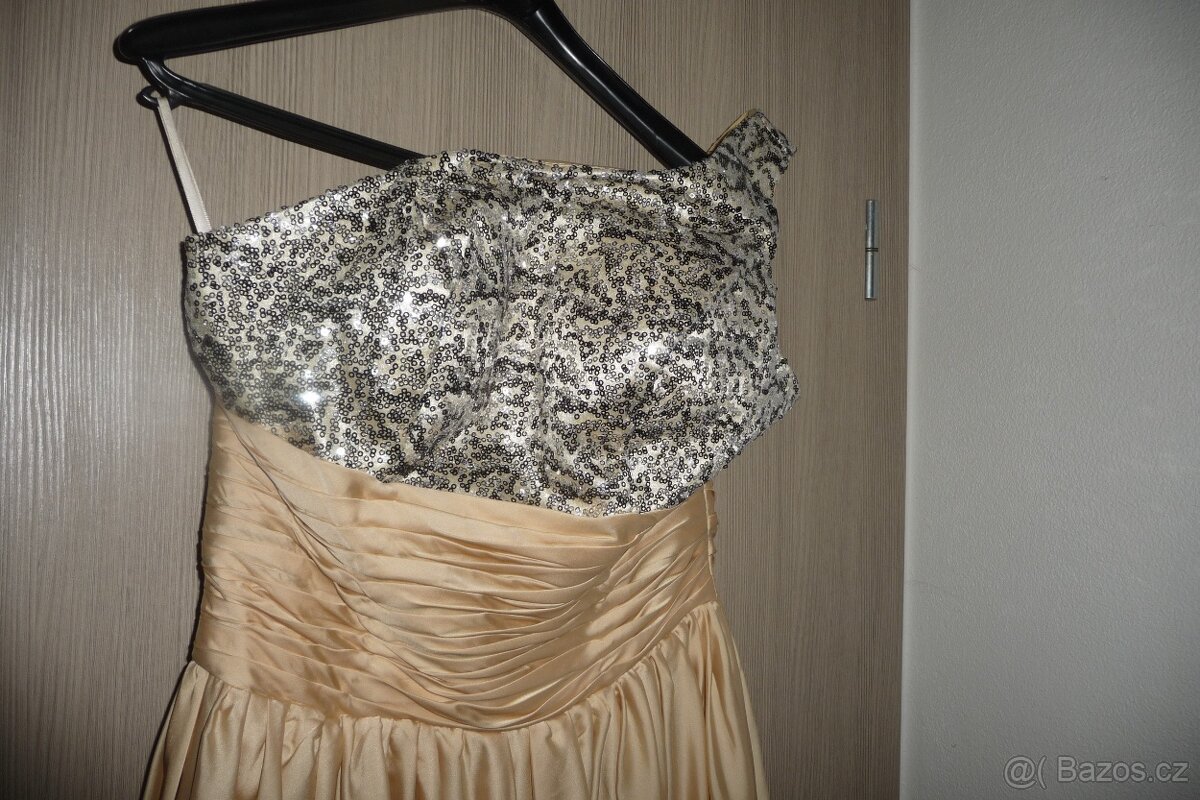 dlouhé večerní šaty vel. S - 9