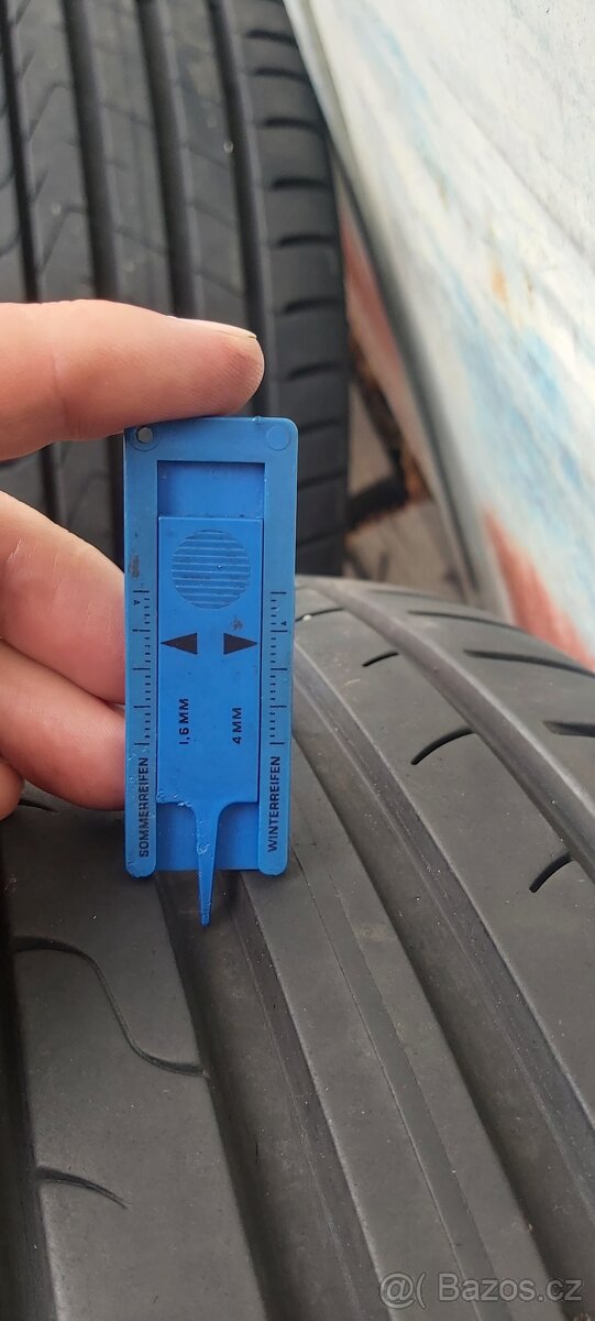 Alu kola 5x112 R16 Škoda ,VW s pneu 215/60r16 7mm TOPSTAV - 9