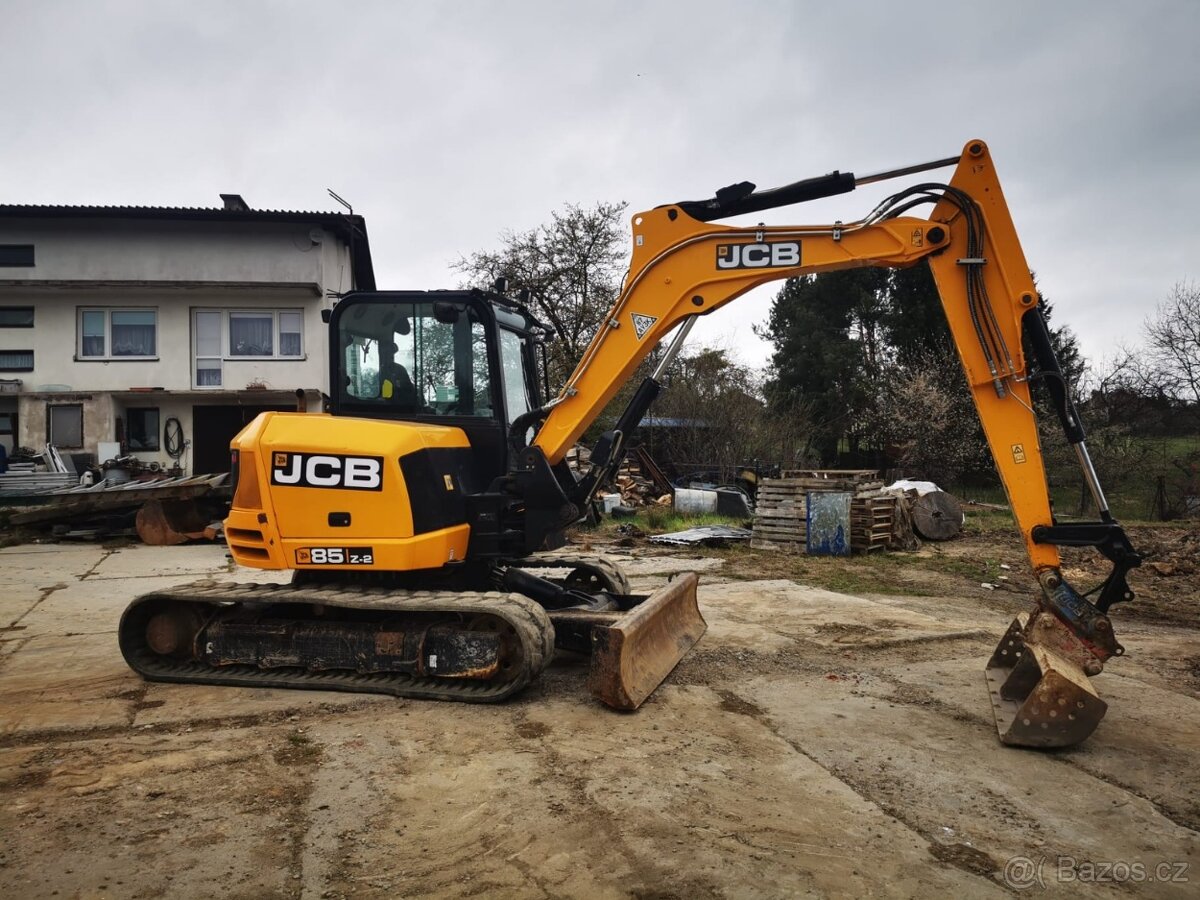 Minibagr bagr Jcb 85-z2 yanmar,kubota - 9