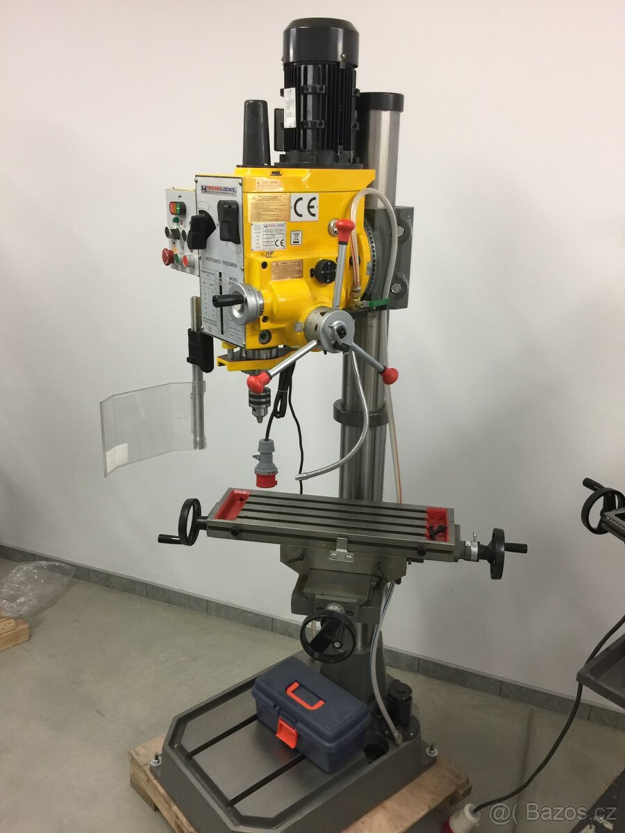 Sloupová vrtačka Technologis BPC 40 , BPS vrtačko frézka - 9