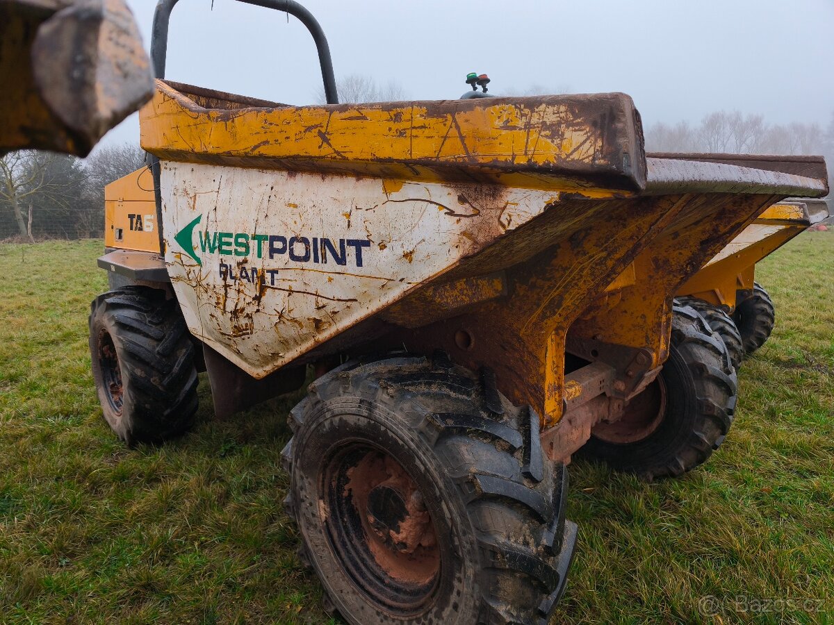 Dumper Terex 6T rovný výklop - 9