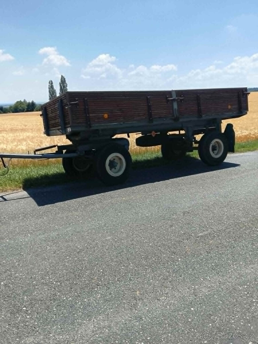 traktorový přívěs 5tun s doklady - 9