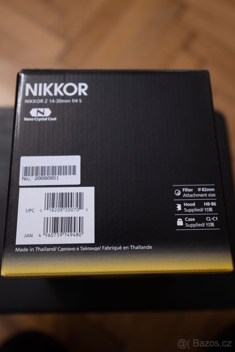 Objektiv Nikon Nikkor 14-30/4 - 9