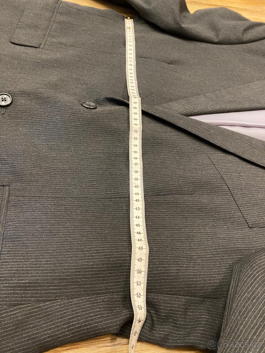 Pánský oblek Marks and Spencer, vel. 44 short - 9