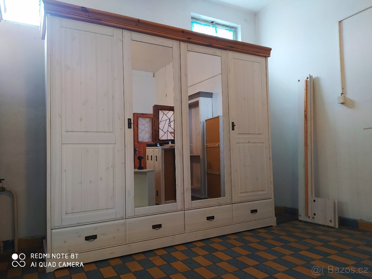 KOMPLETNÍ DŘEVĚNÁ LOŽNICE LAVA - 9